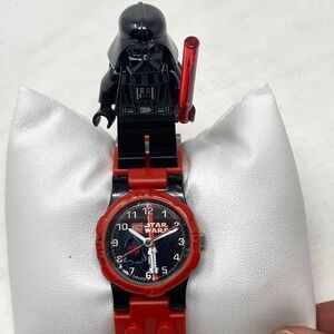 Lego Star Wars Watch Kids Youth Darth Vader Minifigure 26mm New Battery 9002908
